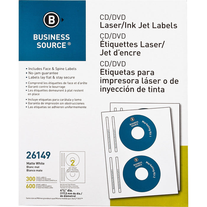 Business Source CD/DVD Labels - BSN26149