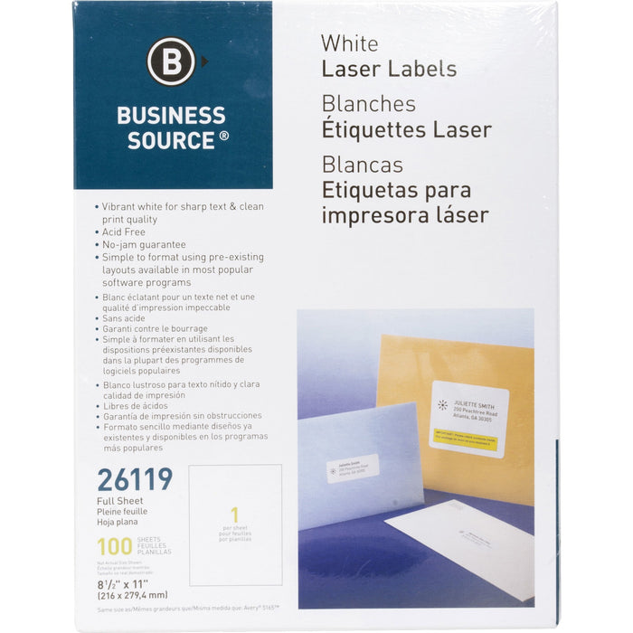 Business Source Address Labels - BSN26119