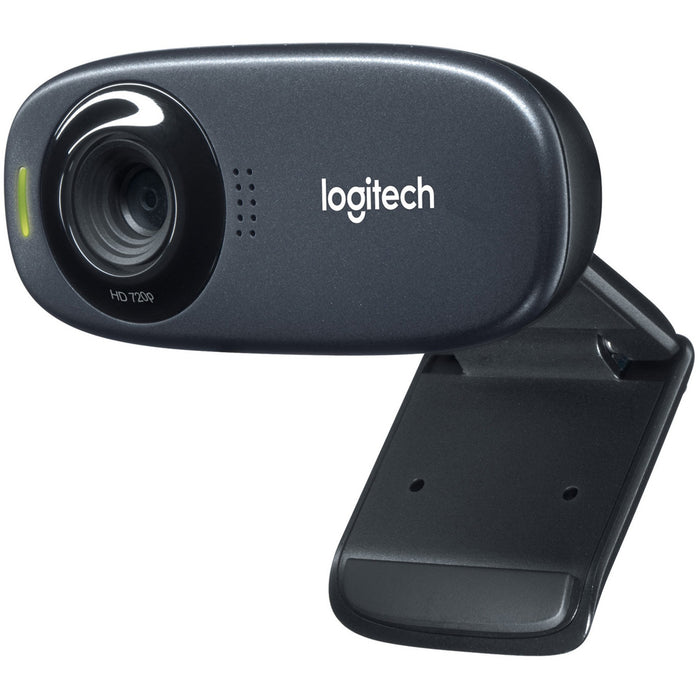Logitech C310 Webcam - 5 Megapixel - 30 fps - Black - USB 2.0 - 1 Pack(s) - LOG960000585