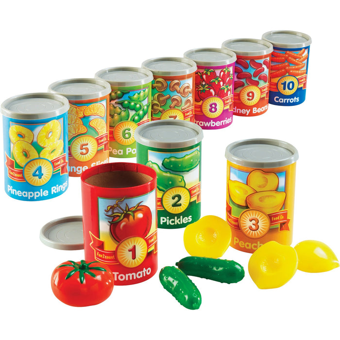 Learning Resources 1-10 Counting Cans Set - LRNLER6800