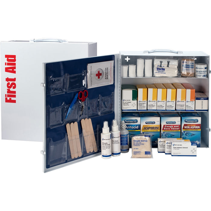 First Aid Only 3-shelf 100-person First Aid Kit - FAO247OP