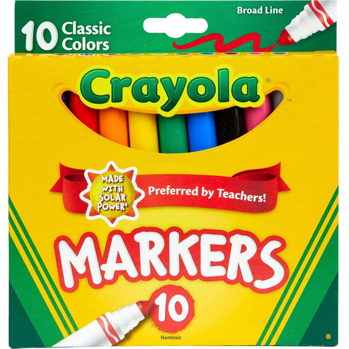 Crayola Classic Colors Broad Line Markers - CYO587722