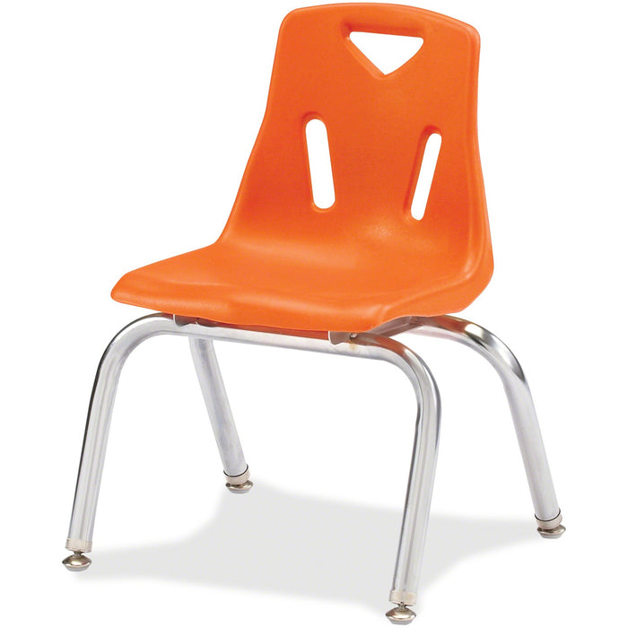Jonti-Craft Berries Plastic Chairs with Chrome-Plated Legs - JNT8148JC1114