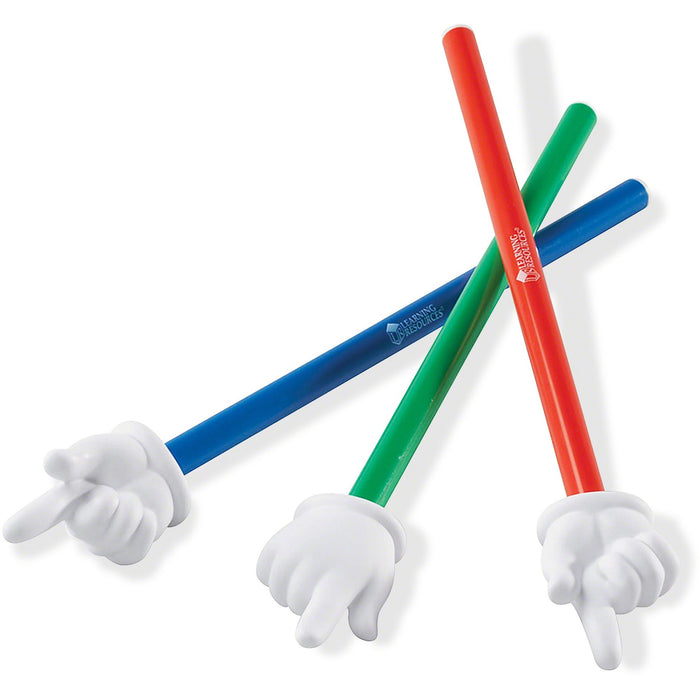 Learning Resources 15" 3-piece Hand Pointers Set - LRNLER2655