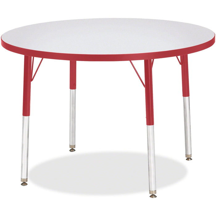 Jonti-Craft Berries Adult Height Color Edge Round Table - JNT6488JCA008