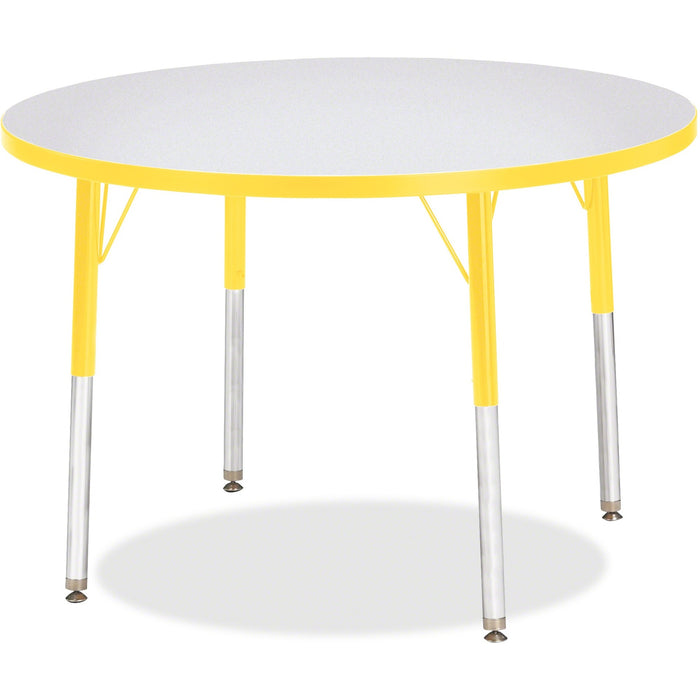 Jonti-Craft Berries Adult Height Color Edge Round Table - JNT6488JCA007