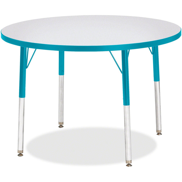 Jonti-Craft Berries Adult Height Color Edge Round Table - JNT6488JCA005