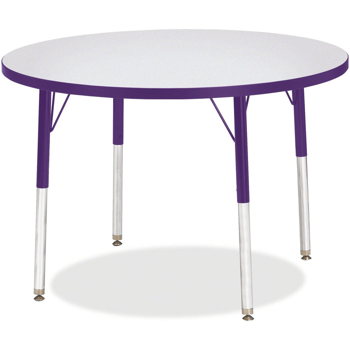 Jonti-Craft Berries Adult Height Color Edge Round Table - JNT6488JCA004