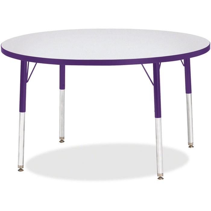 Jonti-Craft Berries Elementary Height Color Edge Round Table - JNT6468JCE004