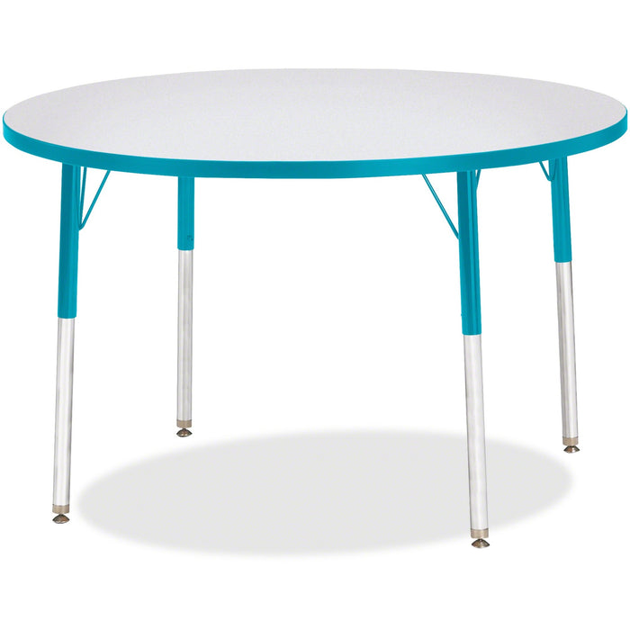 Jonti-Craft Berries Adult Height Color Edge Round Table - JNT6468JCA005