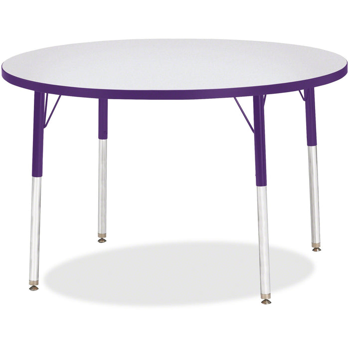 Jonti-Craft Berries Adult Height Color Edge Round Table - JNT6468JCA004