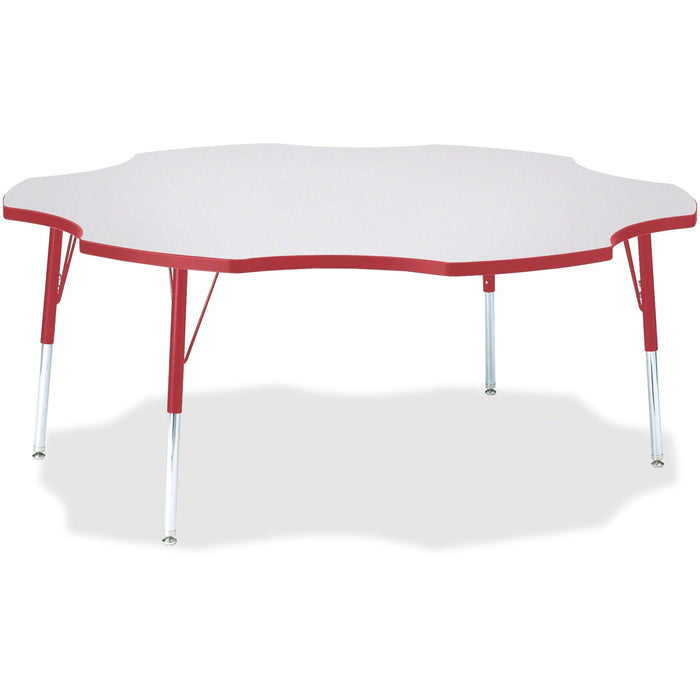 Jonti-Craft Berries Prism Six-Leaf Student Table - JNT6458JCA008