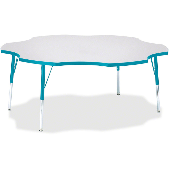 Jonti-Craft Berries Prism Six-Leaf Student Table - JNT6458JCA005