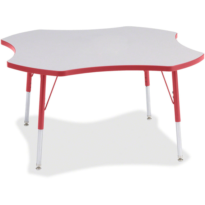 Jonti-Craft Berries Prism Four-Leaf Student Table - JNT6453JCA008