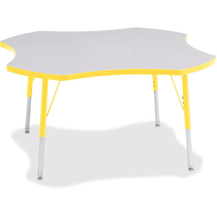 Jonti-Craft Berries Prism Four-Leaf Student Table - JNT6453JCA007