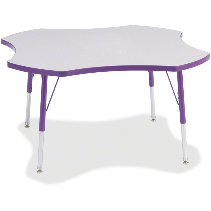 Jonti-Craft Berries Prism Four-Leaf Student Table - JNT6453JCA004