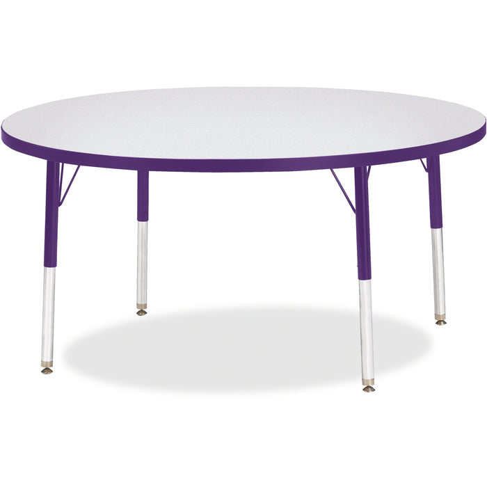 Jonti-Craft Berries Elementary Height Color Edge Round Table - JNT6433JCE004