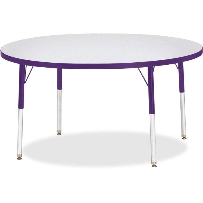 Jonti-Craft Berries Adult Height Color Edge Round Table - JNT6433JCA004