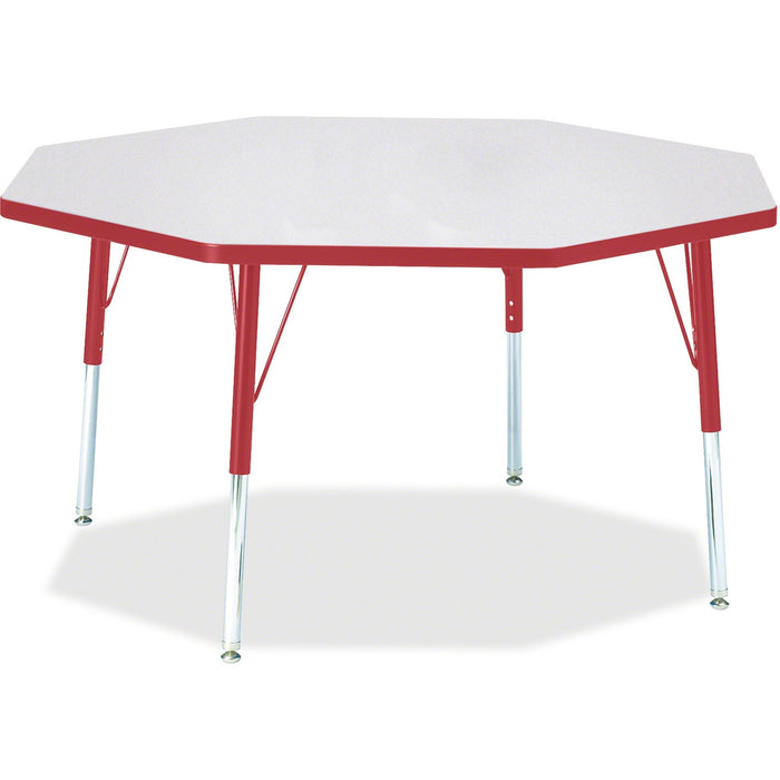 Jonti-Craft Berries Elementary Height Color Edge Octagon Table - JNT6428JCE008