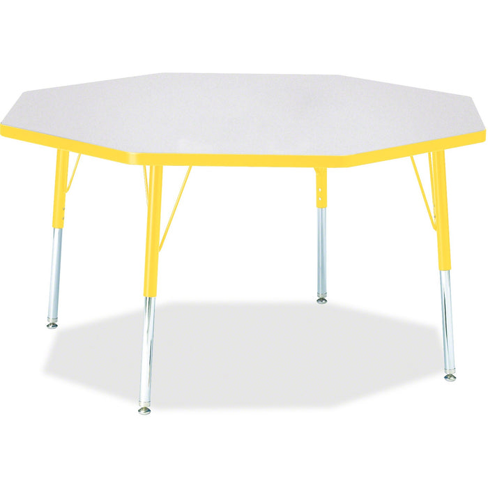 Jonti-Craft Berries Elementary Height Color Edge Octagon Table - JNT6428JCE007