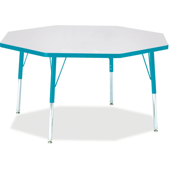 Jonti-Craft Berries Elementary Height Color Edge Octagon Table - JNT6428JCE005