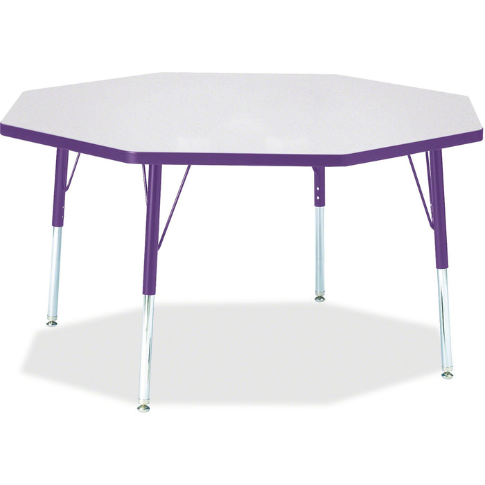 Jonti-Craft Berries Elementary Height Color Edge Octagon Table - JNT6428JCE004