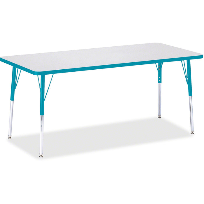 Jonti-Craft Berries Adult Height Color Edge Rectangle Table - JNT6413JCA005