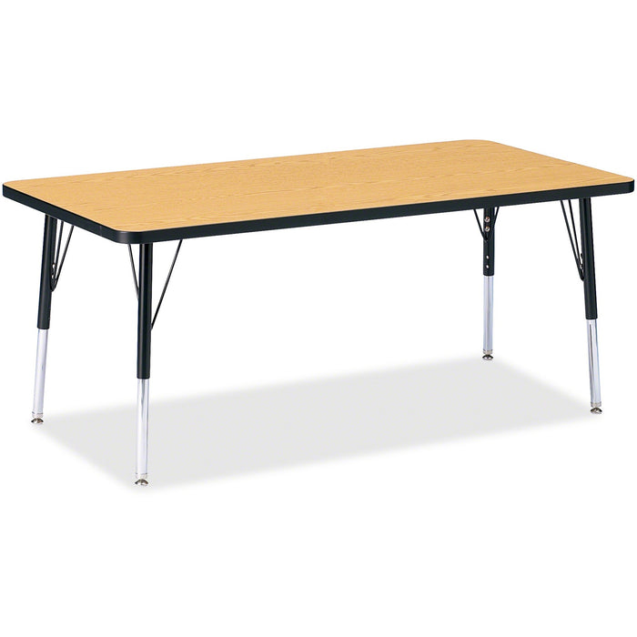 Jonti-Craft Berries Elementary Height Color Top Rectangle Table - JNT6408JCE210