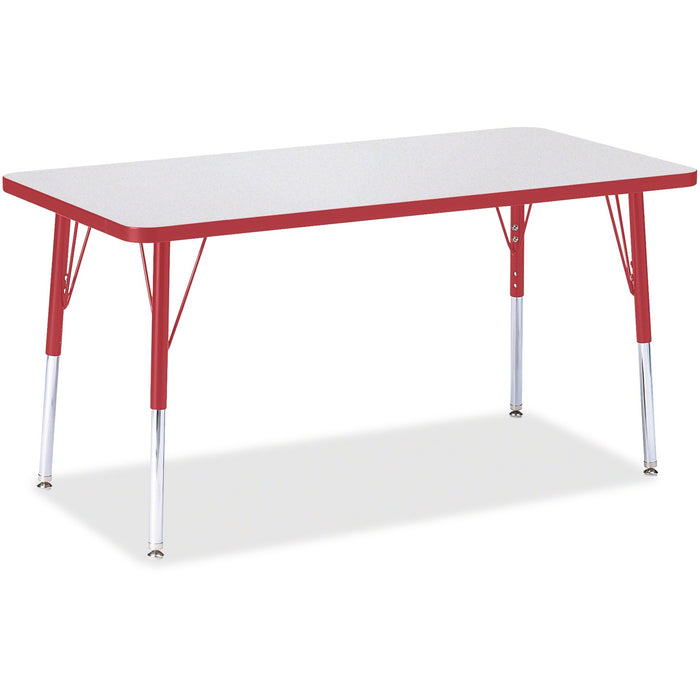 Jonti-Craft Berries Adult Height Color Edge Rectangle Table - JNT6403JCA008