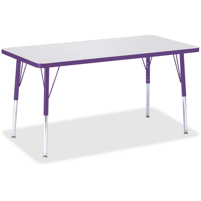 Jonti-Craft Berries Adult Height Color Edge Rectangle Table - JNT6403JCA004