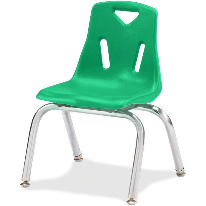 Jonti-Craft Berries Plastic Chairs with Chrome-Plated Legs - JNT8144JC1119
