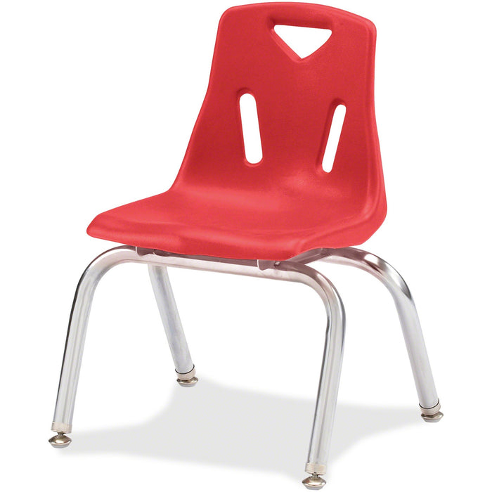 Jonti-Craft Berries Plastic Chairs with Chrome-Plated Legs - JNT8144JC1008