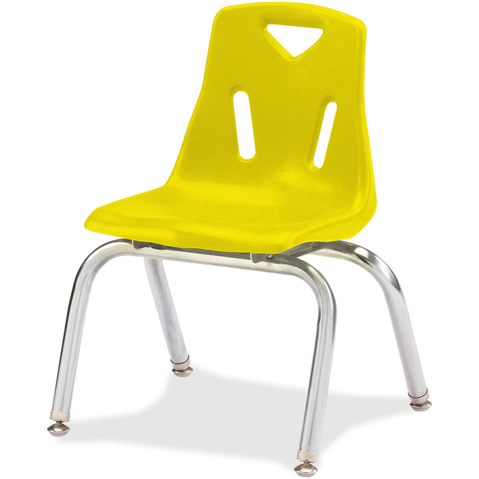 Jonti-Craft Berries Plastic Chairs with Chrome-Plated Legs - JNT8144JC1007