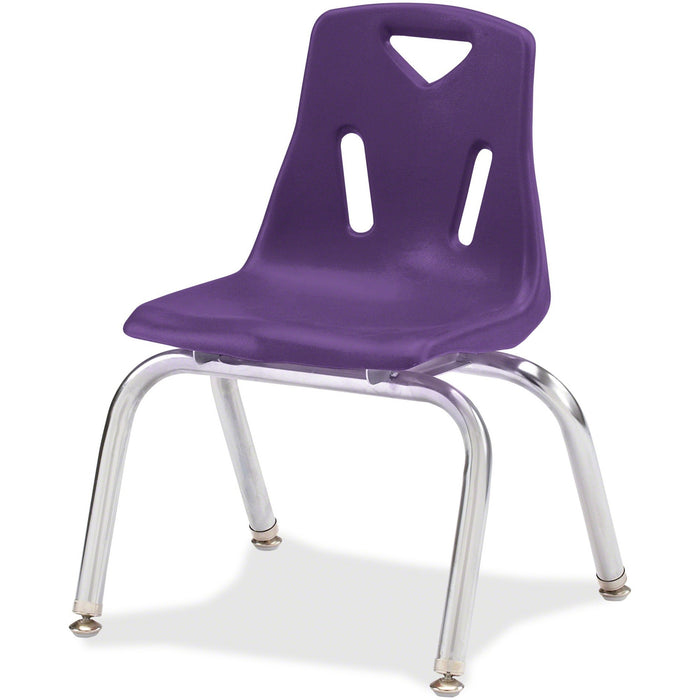 Jonti-Craft Berries Plastic Chairs with Chrome-Plated Legs - JNT8144JC1004
