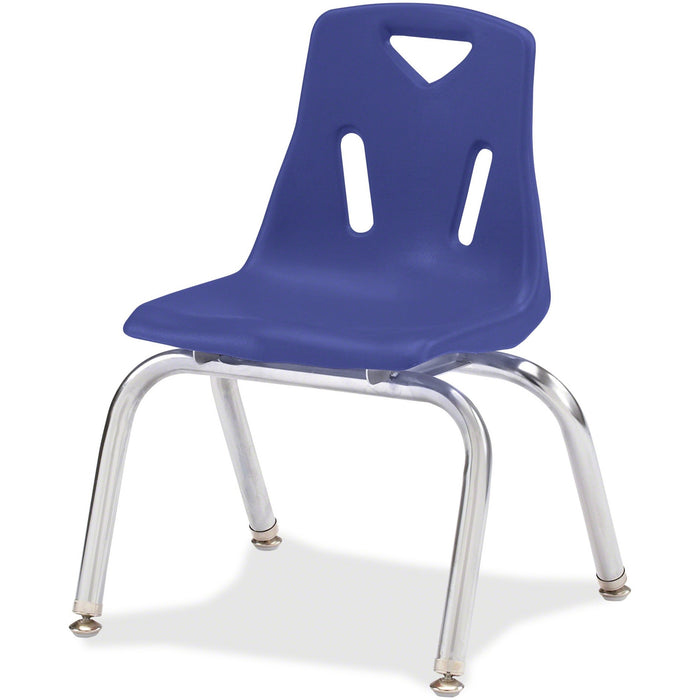 Jonti-Craft Berries Plastic Chairs with Chrome-Plated Legs - JNT8144JC1003
