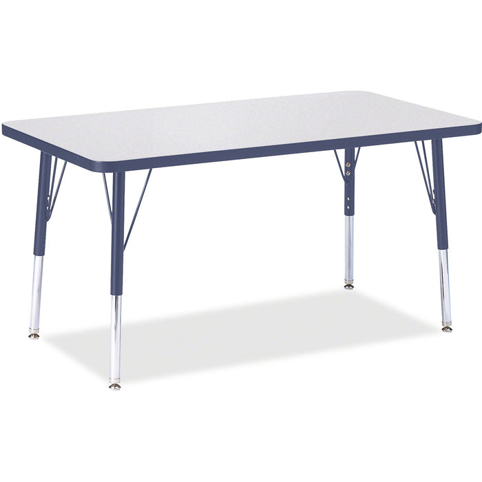 Jonti-Craft Berries Elementary Height Color Top Rectangle Table - JNT6478JCE112