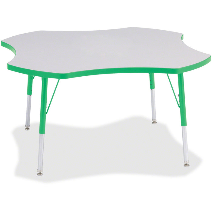 Jonti-Craft Berries Prism Four-Leaf Student Table - JNT6453JCA119