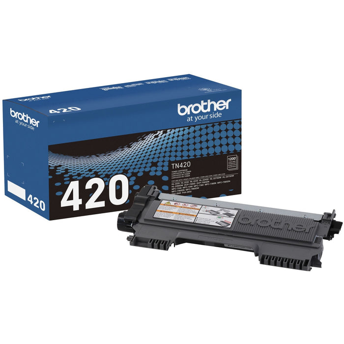 Brother Genuine TN420 Mono Laser Toner Cartridge - BRTTN420