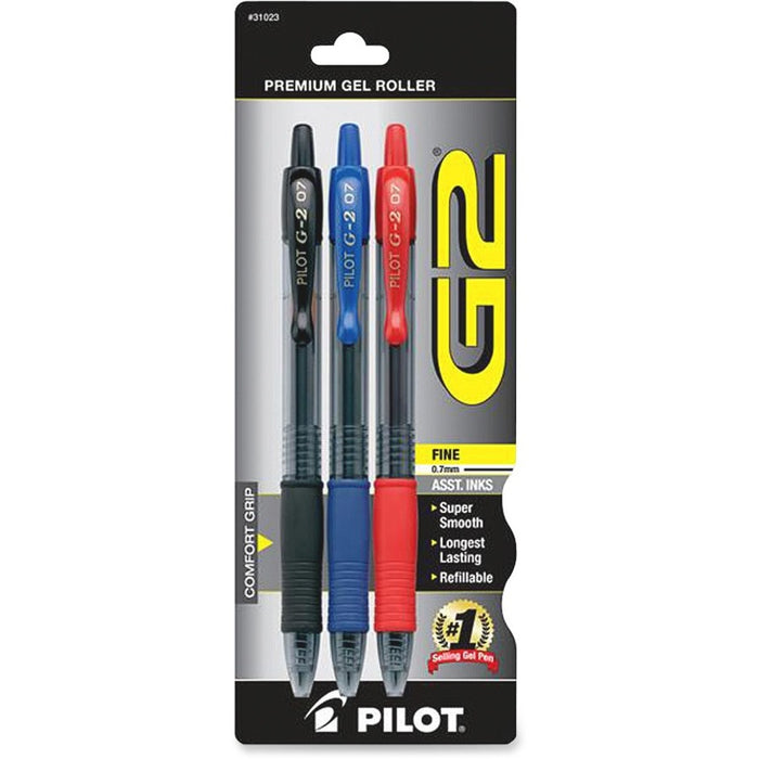 Pilot G2 Retractable Gel Ink Pens - PIL31023