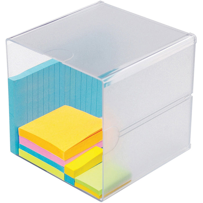 Deflecto Stackable Cube Organizer - DEF350401