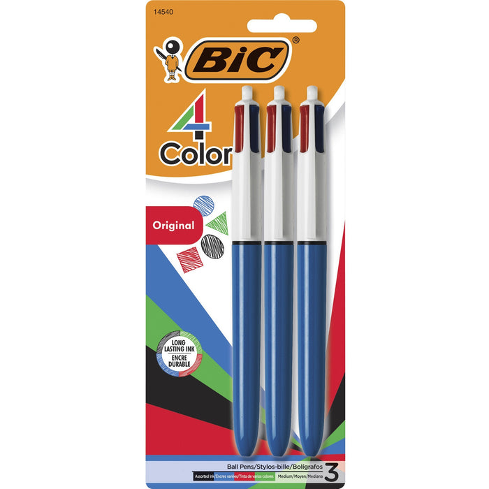 BIC 4-Color Retractable Ball Pen - BICMMP31