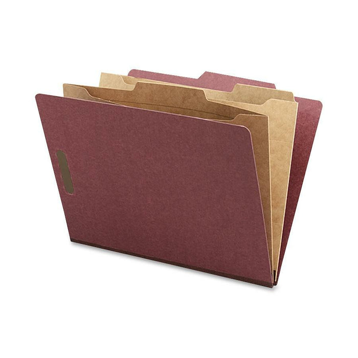 Nature Saver 2/5 Tab Cut Letter Recycled Classification Folder - NAT95012