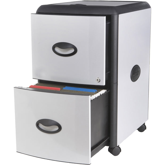 Storex Deluxe File Cabinet - 2-Drawer - STX61352U01C
