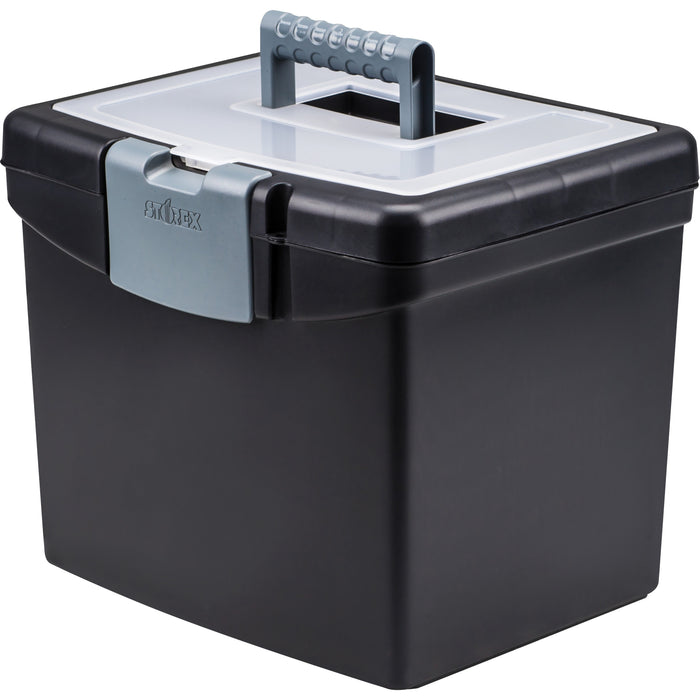 Storex Portable Storage Box - STX61502U01C