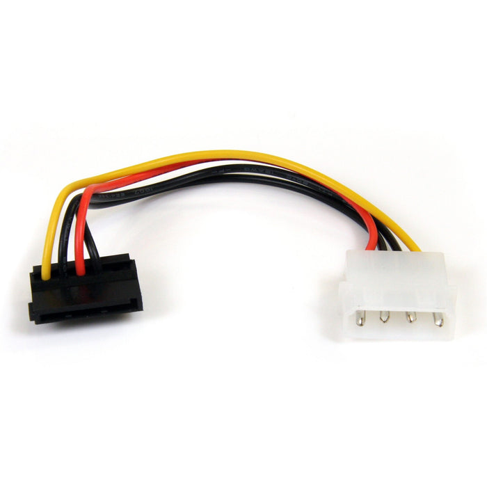 StarTech.com 6in 4 Pin Molex to Right Angle SATA Power Cable Adapter - STCSATAPOWADAPR