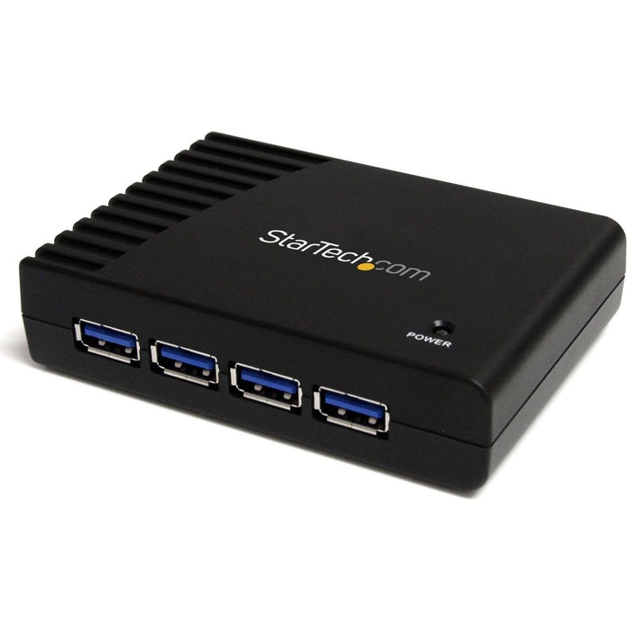 StarTech.com 4 Port Black SuperSpeed USB 3.0 Hub - STCST4300USB3
