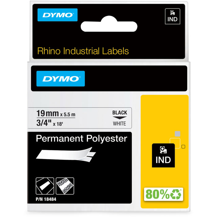 Dymo Permanent Polyester Labels - DYM18484