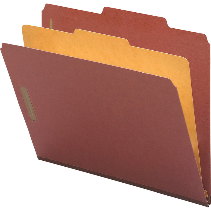 Nature Saver 2/5 Tab Cut Legal Recycled Classification Folder - NAT01053