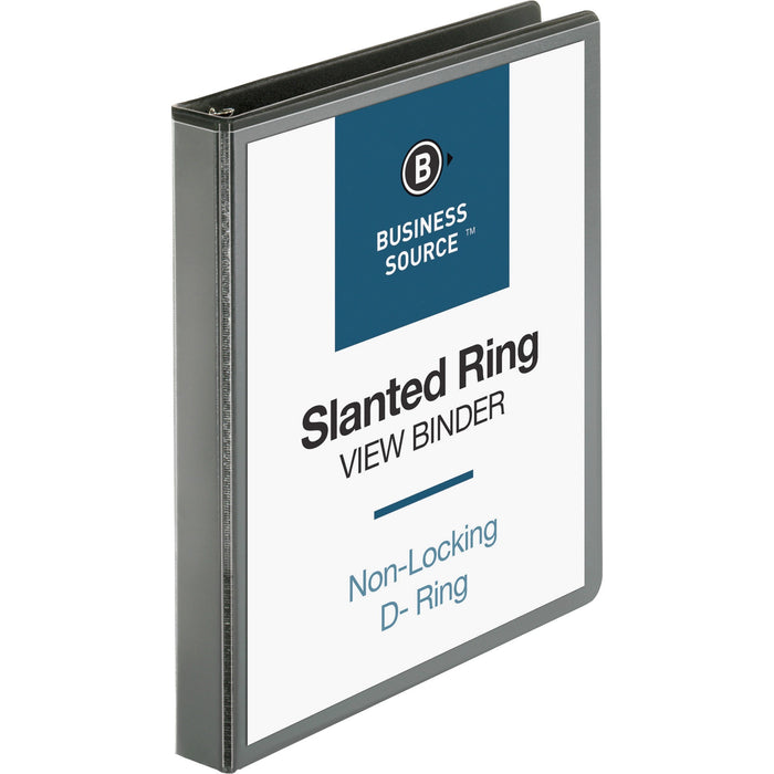 Business Source Basic D-Ring View Binders - BSN28446