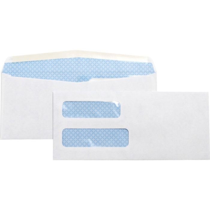 Business Source No. 10 Double-Window Invoice Envelopes - BSN36694